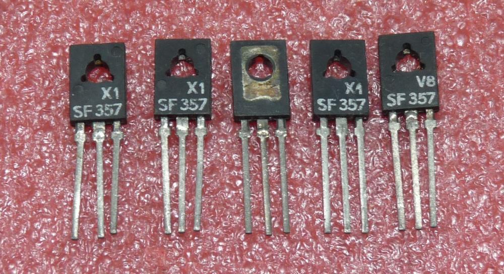 SF 357 (BF 457) npn, 160 V, 6 W, TO-126