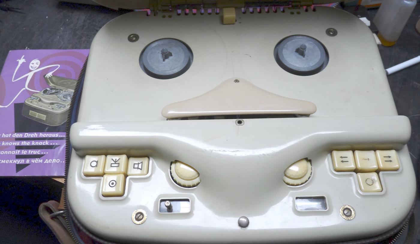 Tonbandgerät KB100, VEB Fernmeldewerk Leipzig 1958, RFT, DDR